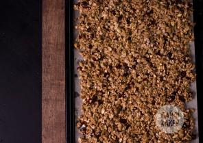 Rezept: Granola in einer Pfanne 5 Minuten