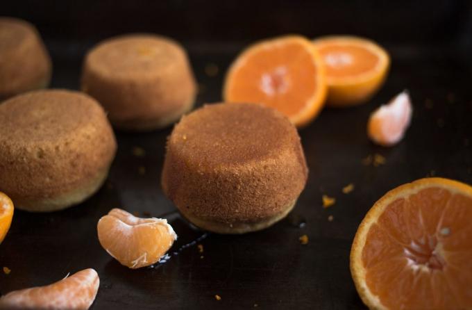 Muffins tangerine: Mandarine und Muffins