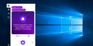 Intelligent Assistant "Alice" erschien in „Yandex. Browser „für Windows