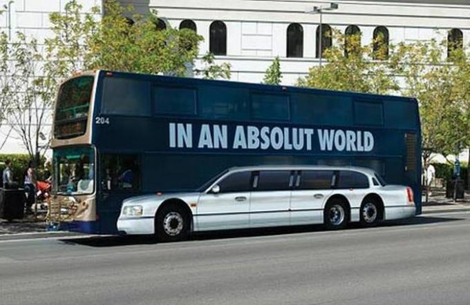 Werbung in Bussen