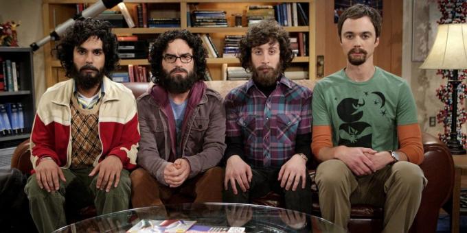 15-Serie, die Englisch lernen helfen. The Big Bang Theory
