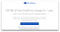 Nur zwei Klicks entfernt von Ihnen 200 GB Cloud-Speicher Microsoft Onedrive