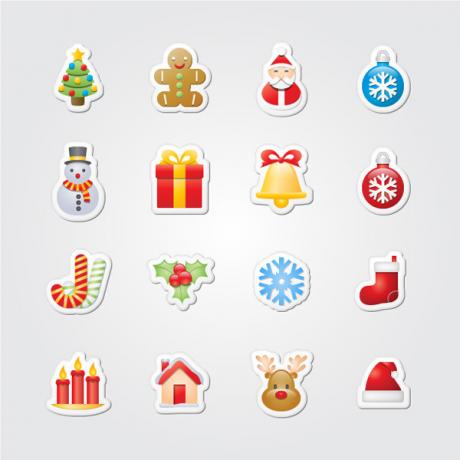 „Weihnachtsaufkleber“ von Webdesignerin Depot
