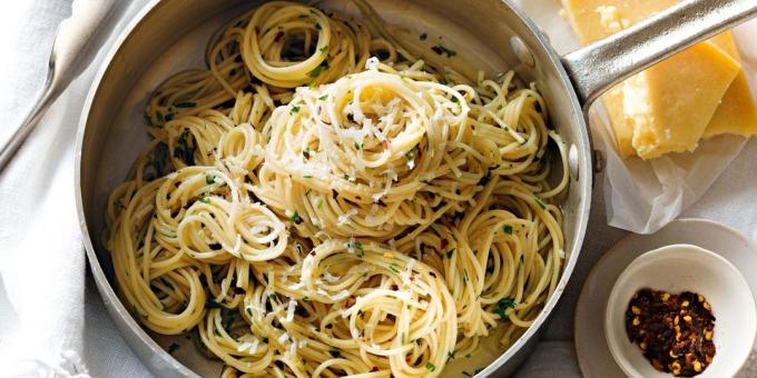 Gerichte mit Knoblauch: Spaghetti Aglio e Olio