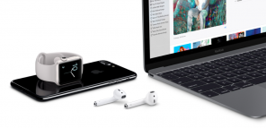 Apple-AirPods - ein revolutionäres drahtloses Headset speziell für das iPhone 7