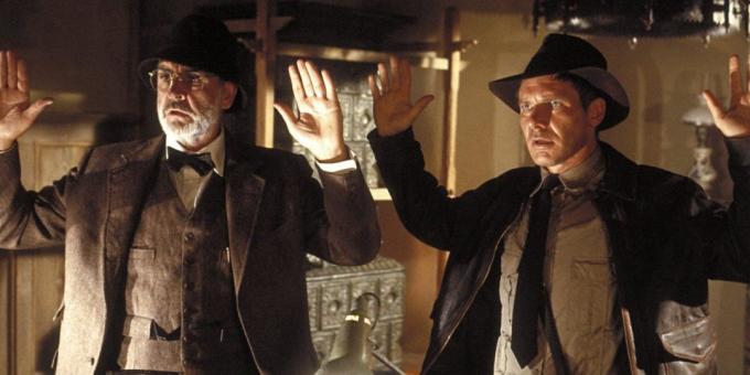 George Lucas: George Lucas, Spielberg hat angeboten, in die Handlung von Indiana Jones' Vater eingeben