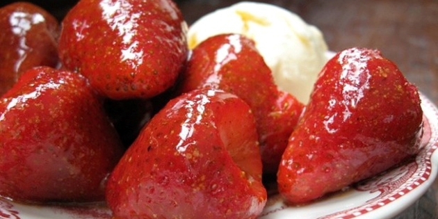 Rezepte mit Erdbeeren: Verglasung Erdbeere