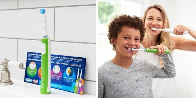 elektrische Zahnbürsten: Braun Oral-B Junior