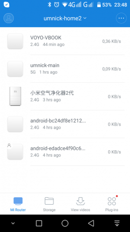 Xiaomi R1D: Mi Startseite