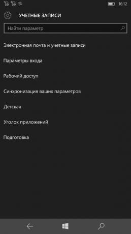 Lumia 950 XL: Konten