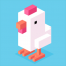 Crossy Straße: Endless Escape Pixel Hühner aus dem Straßenverkehr