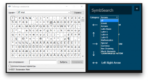 Wie schnell ein Unicode-Zeichen finden