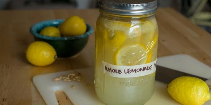 Was mit Zitrone kochen: Limonade mit Zitrone