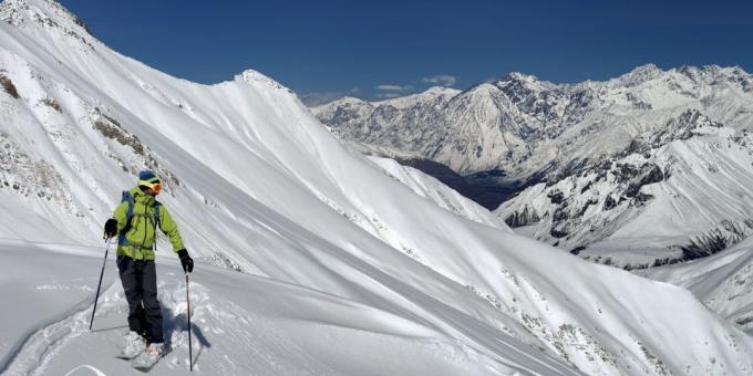 Wo Ski fahren: der Kaukasus, Georgia