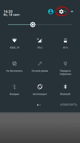 Nachtmodus auf Android Nachtmodus Enabler-System