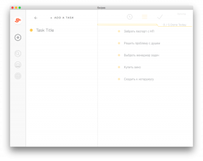 Ausgezeichnete Swipes Task-Manager bekam die Version für Mac