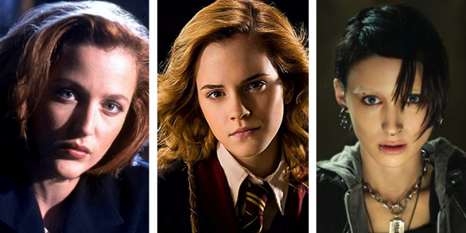 Filme über starke Frauen: Scully, Hermione, Lisbeth
