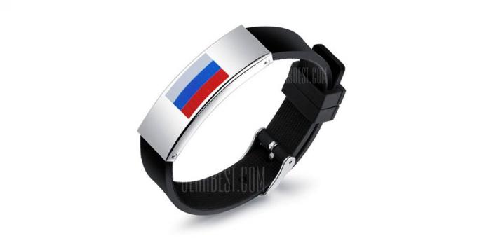 Sport Attribute: Armband mit russischer Flagge