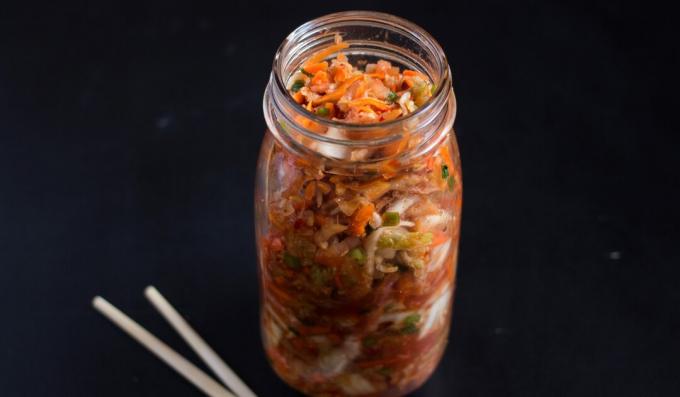 Koreanisches Kohl-Kimchi