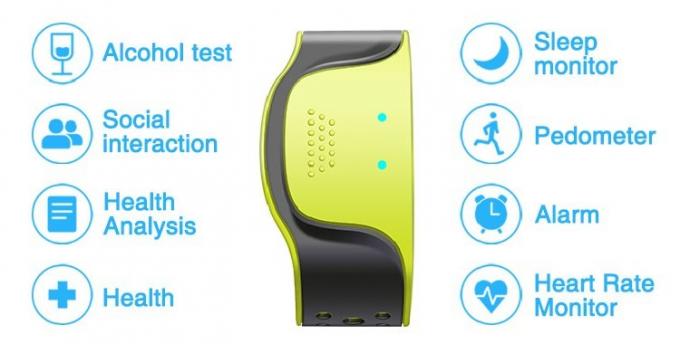 Erschwingliche Elektronik: Veepoo Pulswellen Health Smart-Armband