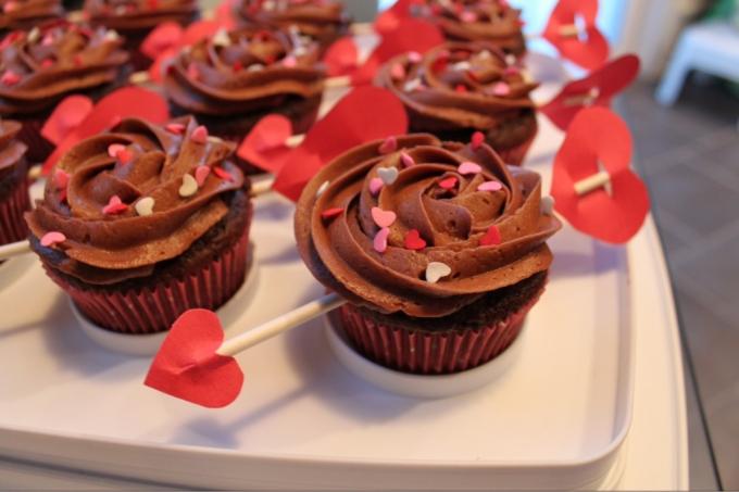 Geschenke zum Valentinstag: Cupcakes