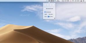 NightOwl umfasst dunklen Modus macOS Mojave geplant