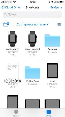 Wenig bekannte iOS-Features: Sortierung in „Datei“