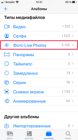 Das Leben Hacking: in iOS 13 kann ein paar Live-Bilder in einem Video sammeln