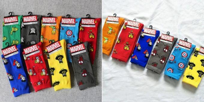 Socken für Comicfans