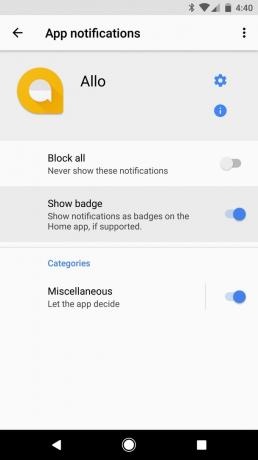 Android O: ungelesene Benachrichtigungen
