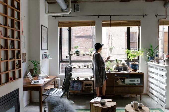 Wie ein modisches Interieur schaffen: brechen mini Garten