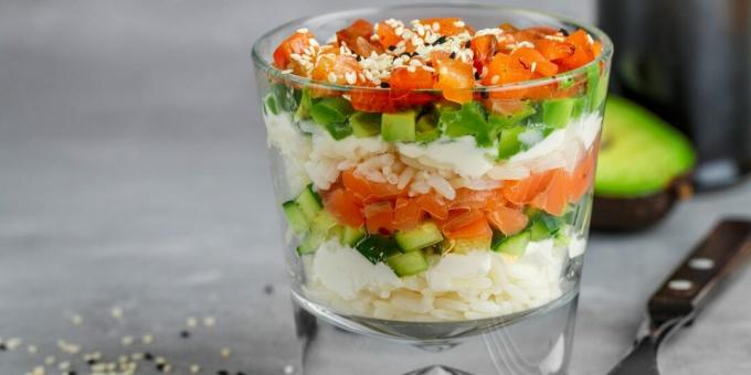 Salat „Sushi“