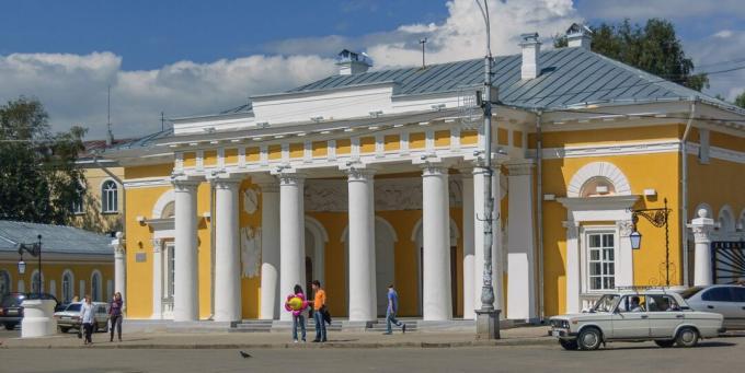 Was in Kostroma zu sehen ist: Wachhaus