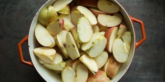 Wie hausgemachten Apfel machen
