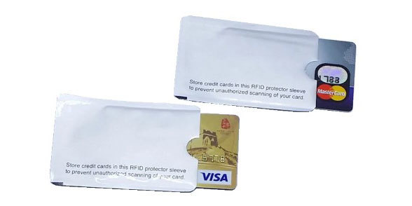 Schutzhülle für Karten mit NFC