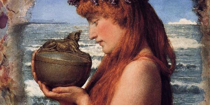 Im griechischen Mythos öffnete Pandora eine Schachtel