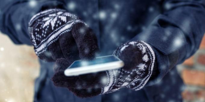 Die Kapazität der Batterie des Smartphones: Vermeiden Hypothermie