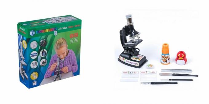 Was man einem Mädchen 7 Jahre lang zum Geburtstag schenkt: ein Mikroskop