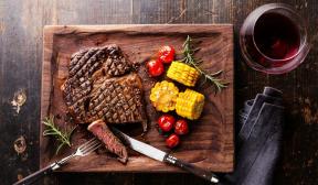 Ribeye Steak mit Cognacsauce