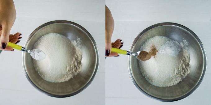 Wie man einen Kuchen mit Birnen kochen: In Zimt und Backpulver
