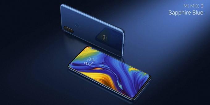 Mi MIX 3: Vorder- und Rückseiten