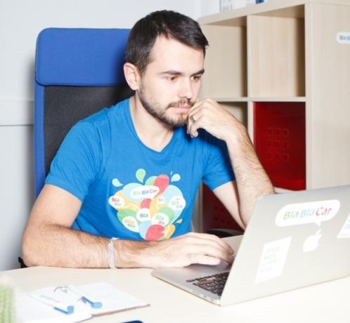 Alex Lazorenko, Blablacar: «Meine Methode der Zusammenarbeit mit den Aufgaben arbeiten ist sehr einfach“
