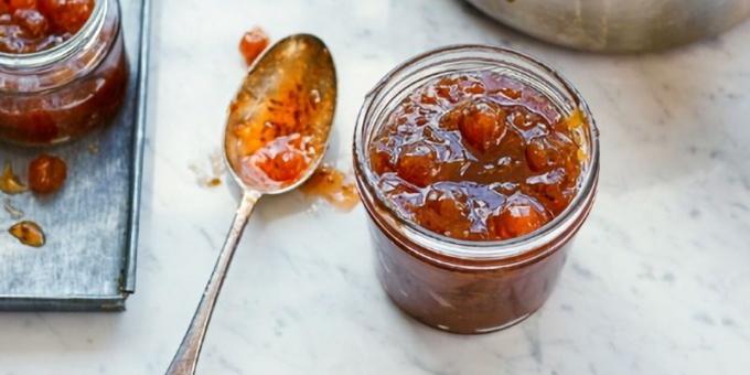 Rezept für Marmelade Stachelbeeren mit Ingwer