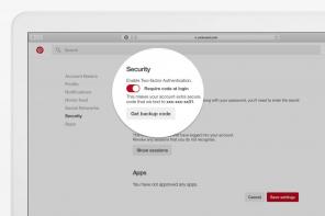 Wie einzuschalten Zwei-Faktor-Authentifizierung in Pinterest