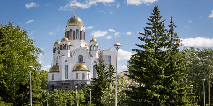 Attraktionen von Jekaterinburg: Kirche auf dem Blut