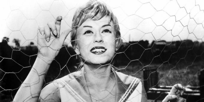 Eine Szene aus Federico Fellinis Film "Nights of Cabiria"