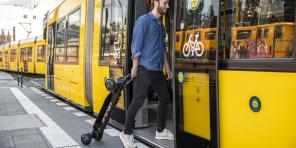 Audi e-tron Scooter - elektrosamokat und Skateboard