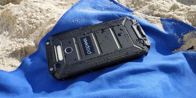Geschützte Smartphone Poptel P9000 Max: Trocknungs