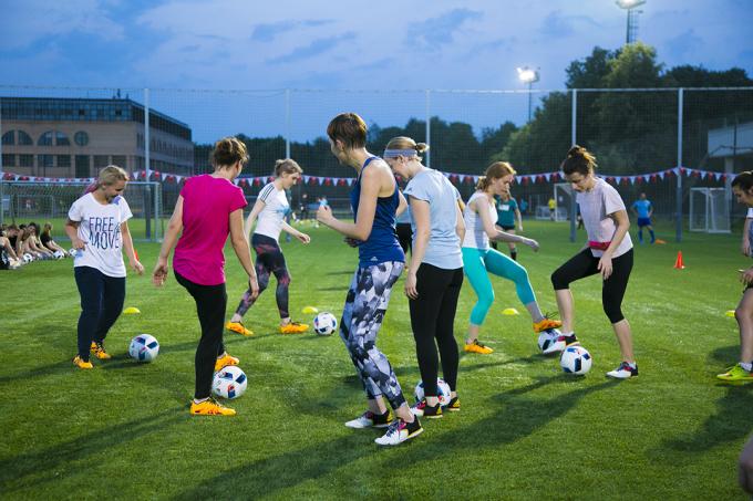 Gruppentraining von adidas