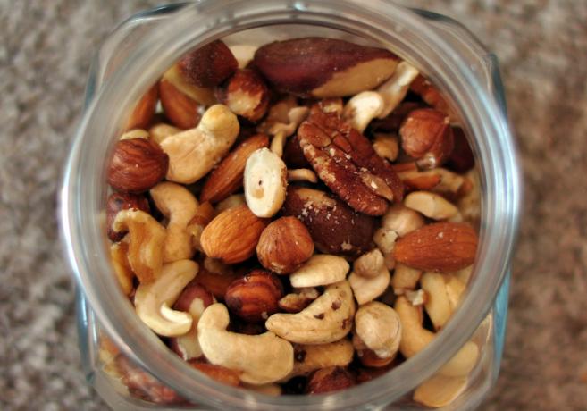 Die nützlichsten Quellen für Protein: Nüsse